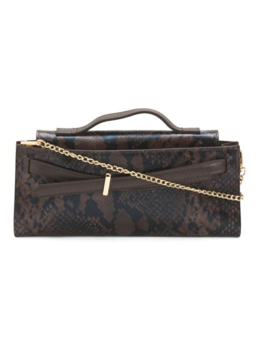 MARINA GALANTI Made In Italy Leather Crossbody Clutch